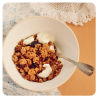 Granola de calabaza especiada del blog Milhojas