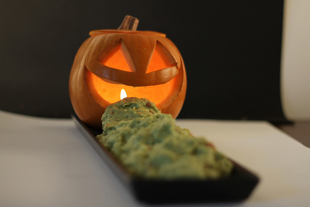 receta de Calabaza con vísceras de Halloween