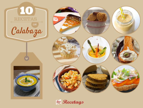 Selección de 10 recetas con calabaza