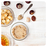 Mantequilla de castaña casera de Tarjeta d Embarque para el top5 semanal de recetas en el corazón de otoño de Recetags