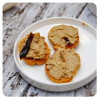 Paté de higaditos de pollo con gelatina de pedro Ximenez de Las recetas de Mj para el Top5 semanal de recetas en el corazón del otoño