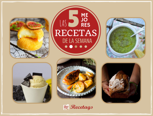 Top 5 de recetas semanales en Recetags