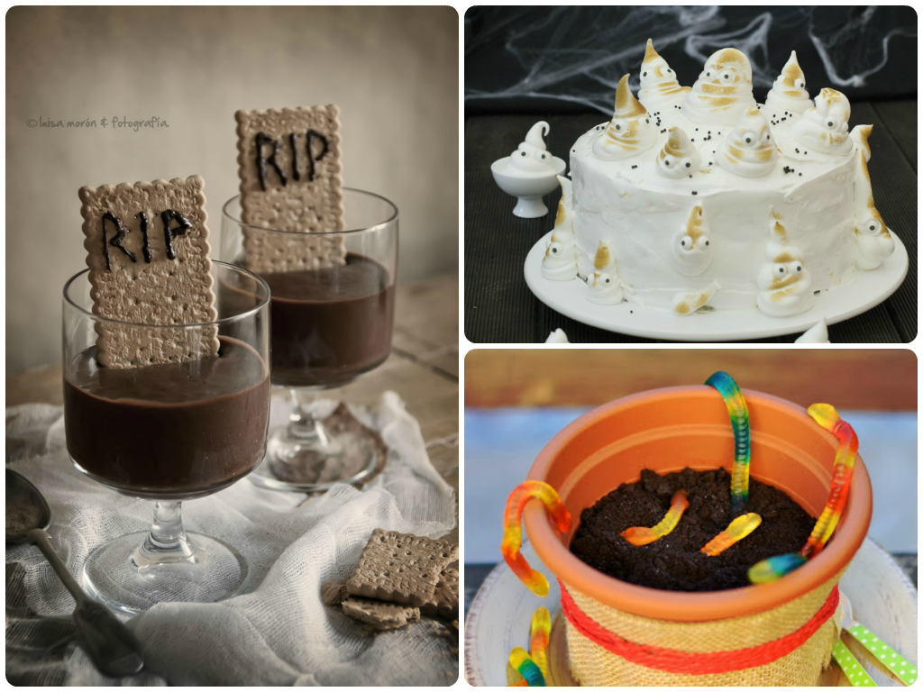 Rectas de Halloween de Cocinando con mi Carmela, Cocinando con Catman y Milhojas