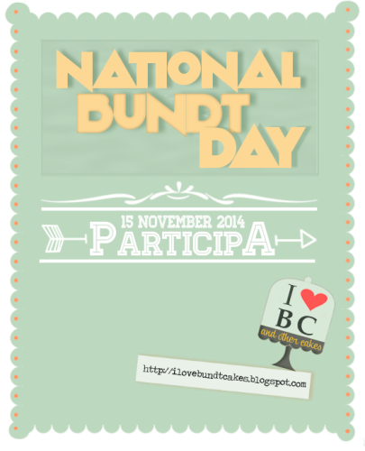 Convocartoriade Ilove bundt cake para el national bundt day