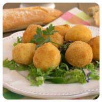 receta croquetas de queso y cebolla