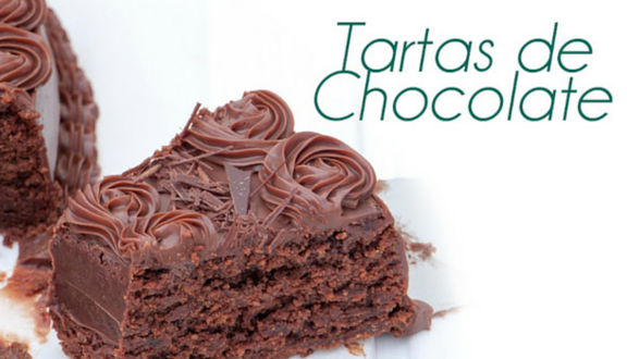 El recetario de tartas de chocolate es el más destacado del mes de febrero