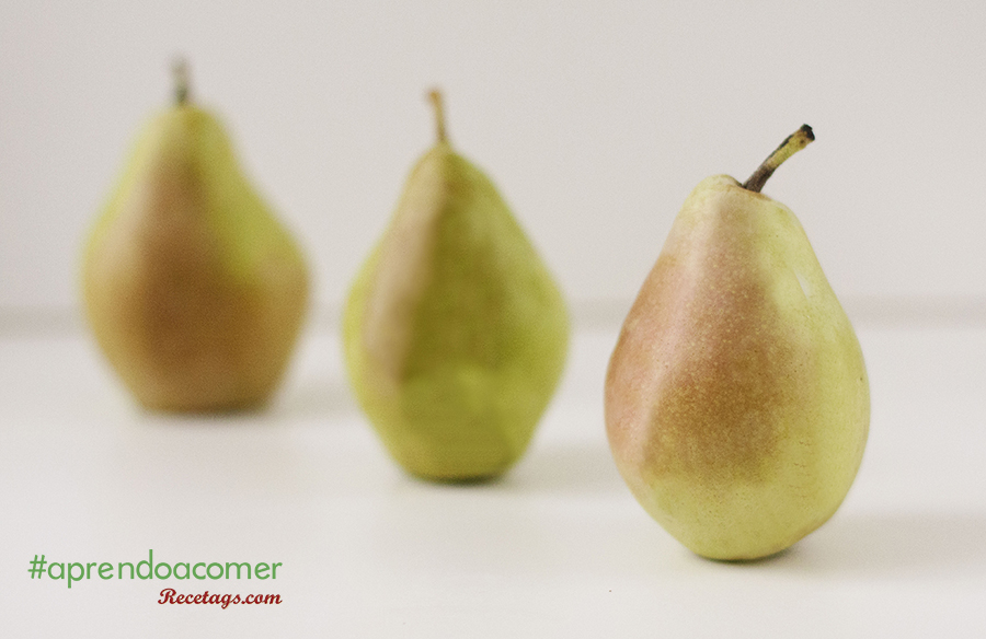 Comer sano es la pera