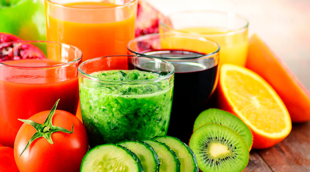 Zumos naturales de fruta para el verano