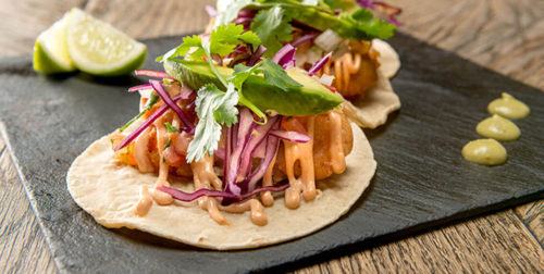 Taco de pescado de Tepic